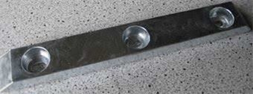 Picture of K-15HD Zimar Bolt On Drilled Plate Zinc 