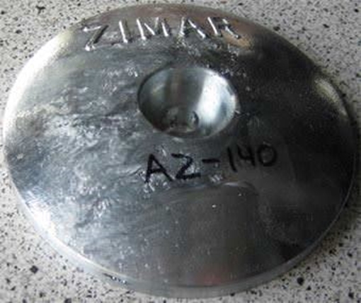 Picture of AZ-140 Zimar Round Plate Zinc 