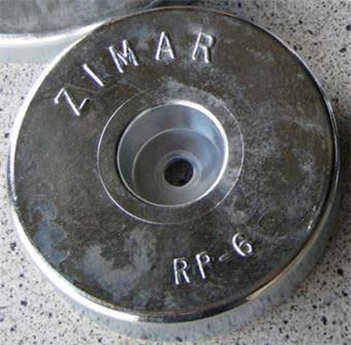 Picture of RP-6S Zimar Round Plate Zinc 