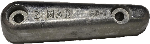 Picture of AR-6 Zimar Bolt On Drilled Plate Zinc 