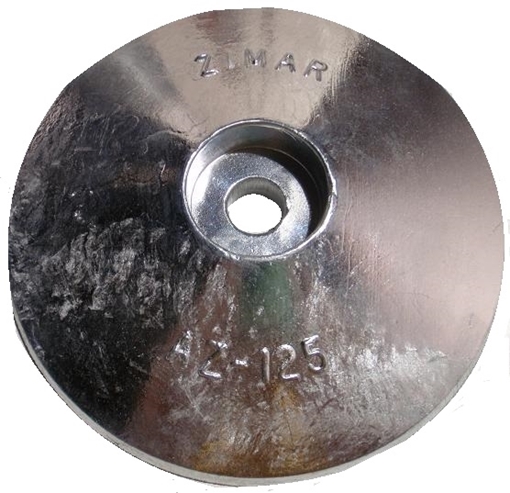 Picture of AZ-125 Zimar Round Plate Zinc 