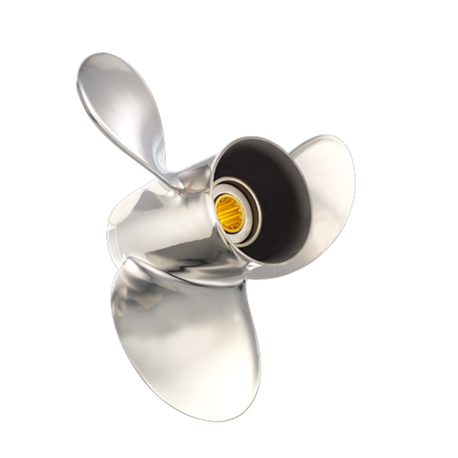 Stainless steel propeller for YAMAHA/HONDA/MERCURY 9.9-15HP 10